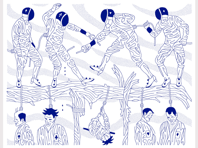 Dmitry Borshch, Fencing on the Gallows Tree